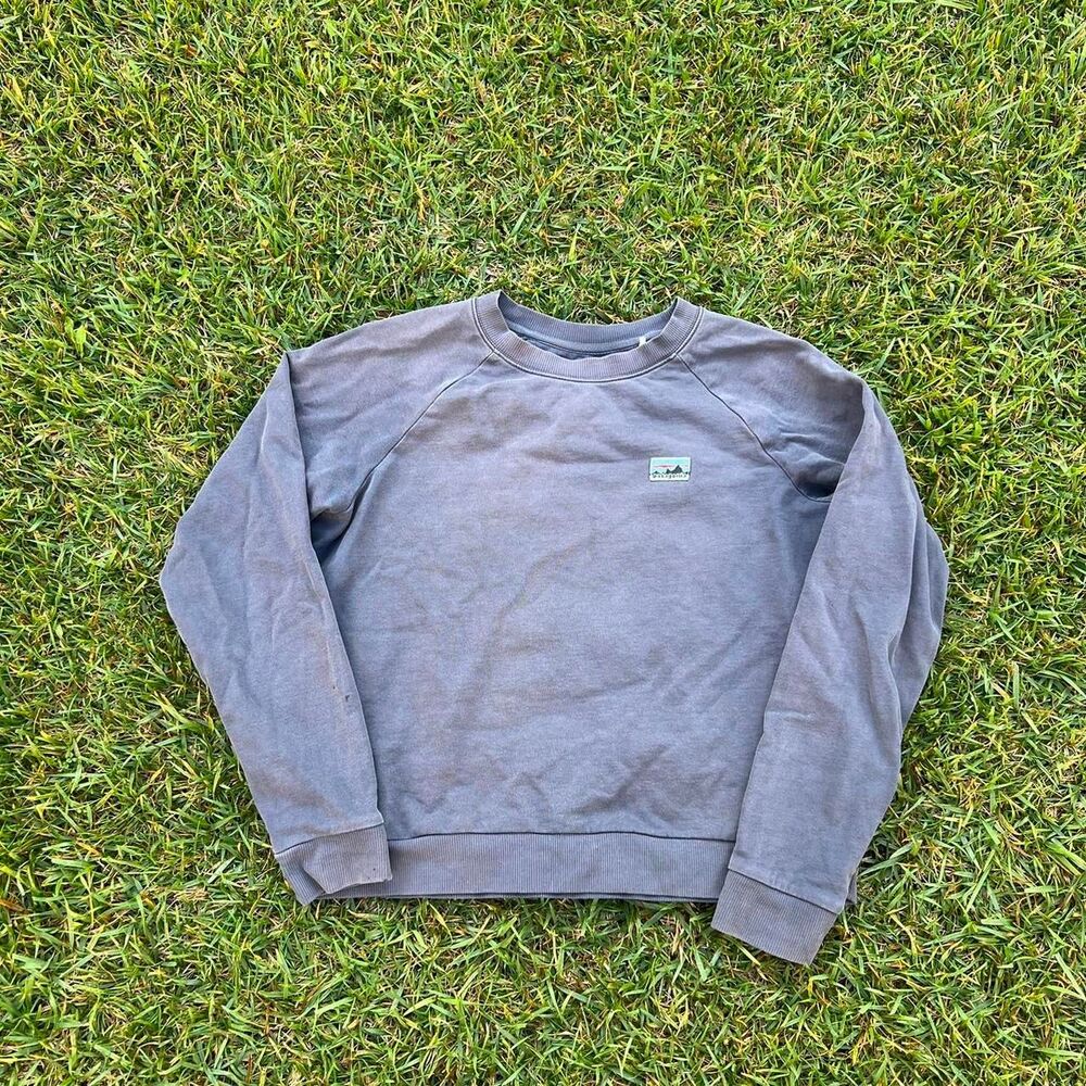 Patagonia Cotton Gray pullover sweater Women’s size M